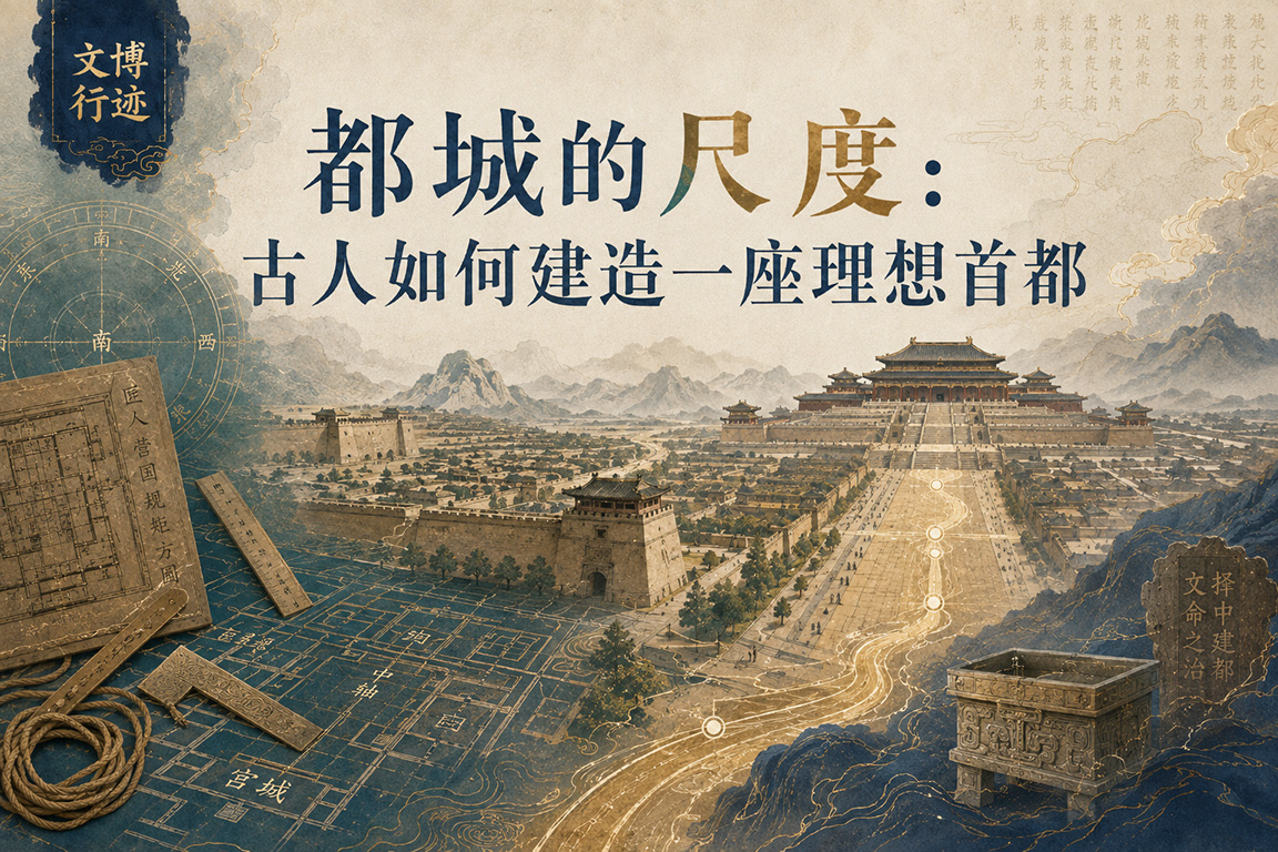 都城的尺度：古人如何建造一座理想首都行迹配图