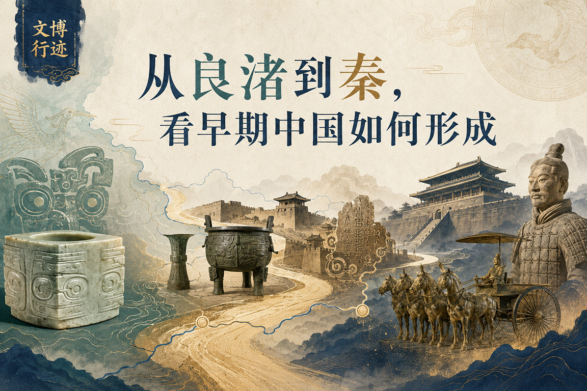 从良渚到秦：早期中国如何形成行迹配图