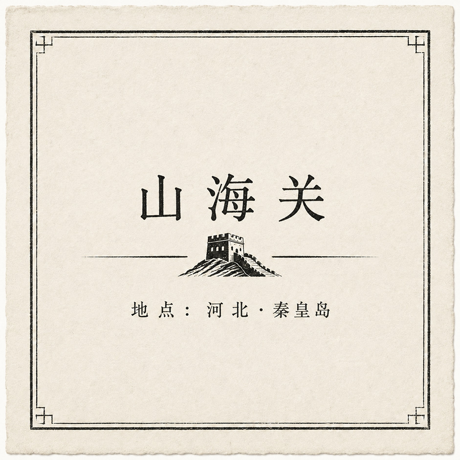 万里长城—山海关印章