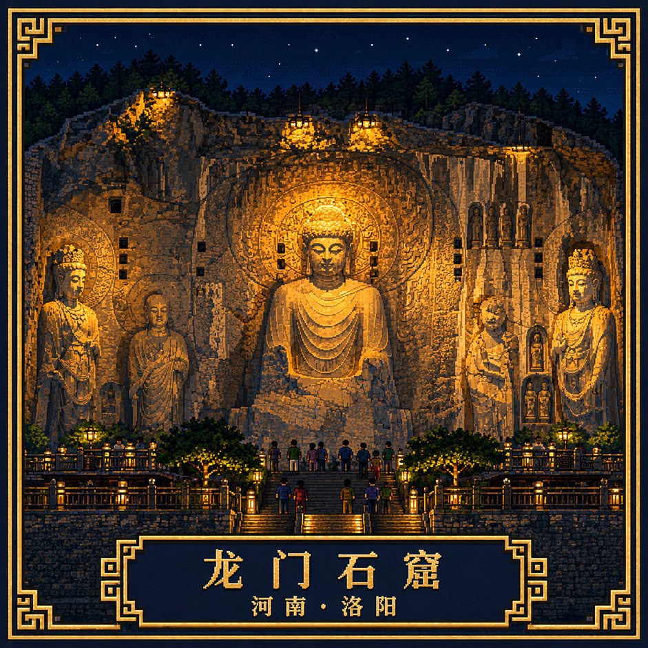 龙门石窟(含白居易墓)印章
