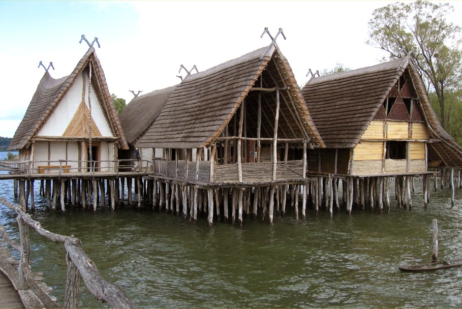 阿尔卑斯地区的史前湖岸木桩建筑世界遗产封面